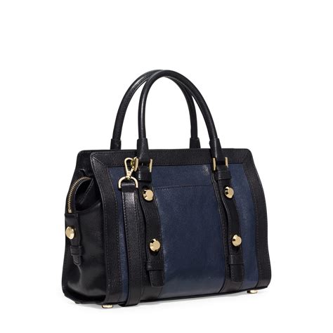 michael kors collins md dusty blue|michael kors satchels.